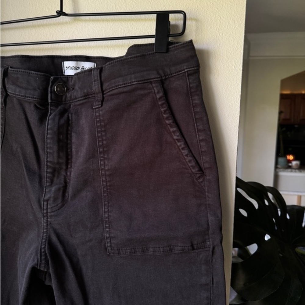 Studio Blue Charcoal Black Denim Jeans